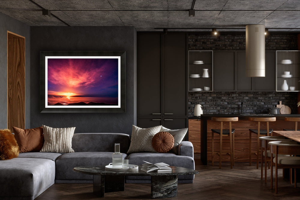 Heavenly Chaos | Mauna Loa's Eruption in a room