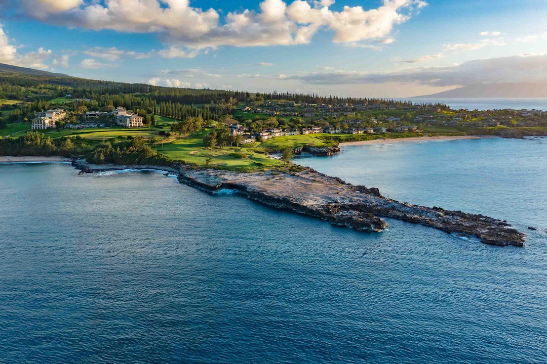 Bay of Dreams - Maui Fine Art Collective - Acrylic, aerial, Artwork, Bay Course, beach, Best Wall Artwork, black, blue, Canvas, clouds, Coast, DT Flemming Beach, Golf, Golf Course, green, Hawaii, Hole 16, Hole 17, Ironwoods Beach, Island, Jared Johnson, Kapalua, Kapalua Golf, maui, Maui Hawaii Fine Art Photography, Maui Hawaii Wall Art, Metal, ocean, open-edition, Prints, rocks, sand, size-16-x-24, size-24-x-36, size-40-x-60, Trees, Visual Artwork, Water, waves, White