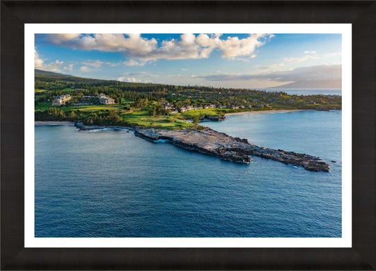 Bay of Dreams - Maui Fine Art Collective - Acrylic, aerial, Artwork, Bay Course, beach, Best Wall Artwork, black, blue, Canvas, clouds, Coast, DT Flemming Beach, Golf, Golf Course, green, Hawaii, Hole 16, Hole 17, Ironwoods Beach, Island, Jared Johnson, Kapalua, Kapalua Golf, maui, Maui Hawaii Fine Art Photography, Maui Hawaii Wall Art, Metal, ocean, open-edition, Prints, rocks, sand, size-16-x-24, size-24-x-36, size-40-x-60, Trees, Visual Artwork, Water, waves, White