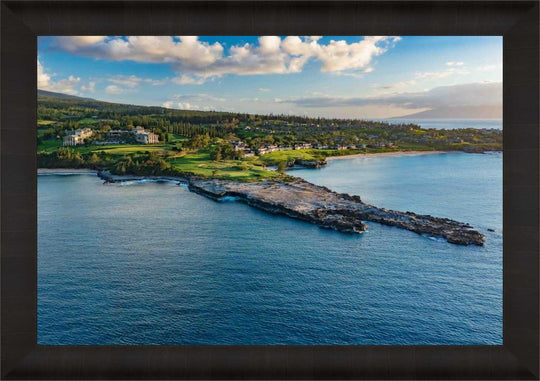 Bay of Dreams - Maui Fine Art Collective - Acrylic, aerial, Artwork, Bay Course, beach, Best Wall Artwork, black, blue, Canvas, clouds, Coast, DT Flemming Beach, Golf, Golf Course, green, Hawaii, Hole 16, Hole 17, Ironwoods Beach, Island, Jared Johnson, Kapalua, Kapalua Golf, maui, Maui Hawaii Fine Art Photography, Maui Hawaii Wall Art, Metal, ocean, open-edition, Prints, rocks, sand, size-16-x-24, size-24-x-36, size-40-x-60, Trees, Visual Artwork, Water, waves, White