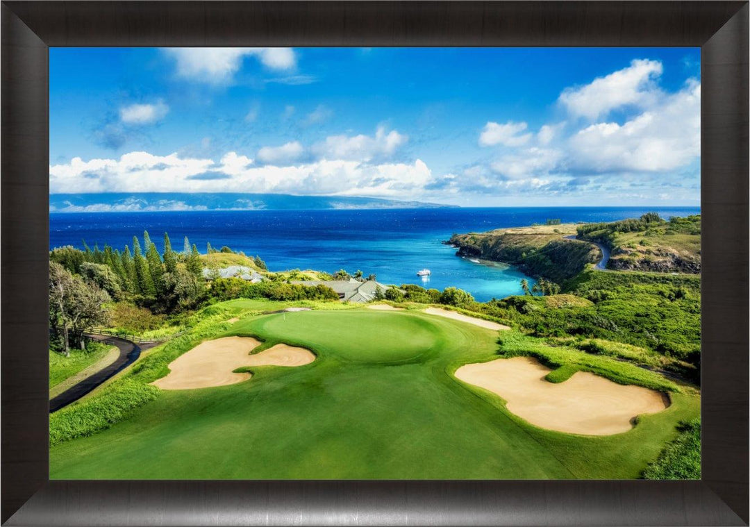 Coastal Charisma - Maui Fine Art Collective - 3500-5500, 800-3500, Acrylic, aerial, Artwork, Best Moments, Best Sellers, Best Wall Artwork, blue, Boat, Canvas, clouds, Coast, Cove, forest, Golf, Golf Course, green, Hawaii, Hole 11, Honolua, horizontal, Island, Kapalua, Kapalua Golf, Lance Ehrecke, maui, Maui Hawaii Fine Art Photography, Maui Hawaii Wall Art, Metal, ocean, open-edition, over-5500, Plantation Course, Prints, Reef, size-16-x-24, size-24-x-36, size-40-x-60, teal, Trees, Visual Artwork, Water