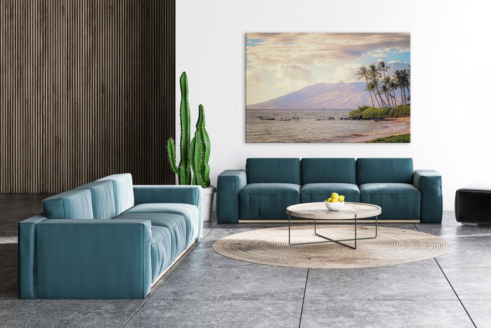 Hawaiian Ridge - Maui Fine Art Collective - 3500-5500, 800-3500, Best Wall Artwork, Hawaii, horizontal, Island, Lance Ehrecke, Maui Hawaii Fine Art Photography, Maui Hawaii Wall Art, open-edition, over-5500, size-16x-24, size-24-x-36, size-40-x-60, wailea, Water