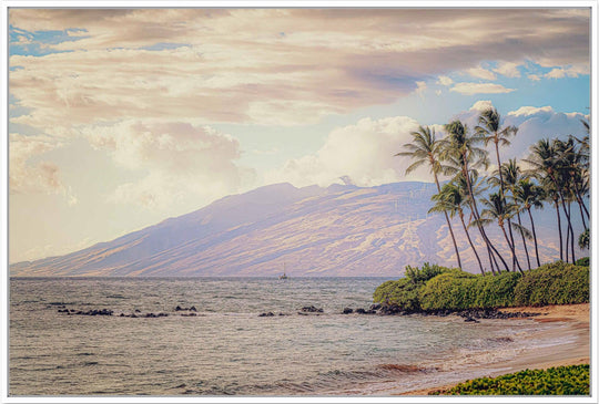 Hawaiian Ridge - Maui Fine Art Collective - 3500-5500, 800-3500, Best Wall Artwork, Hawaii, horizontal, Island, Lance Ehrecke, Maui Hawaii Fine Art Photography, Maui Hawaii Wall Art, open-edition, over-5500, size-16x-24, size-24-x-36, size-40-x-60, wailea, Water