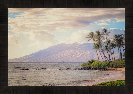 Hawaiian Ridge - Maui Fine Art Collective - 3500-5500, 800-3500, Best Wall Artwork, Hawaii, horizontal, Island, Lance Ehrecke, Maui Hawaii Fine Art Photography, Maui Hawaii Wall Art, open-edition, over-5500, size-16x-24, size-24-x-36, size-40-x-60, wailea, Water