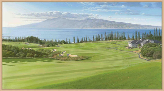 Iconic 18 | Graeme Baxter Licensed Print - Maui Fine Art Collective - 3500-5500, 800-3500, Acrylic, Artwork, Best Wall Artwork, Canvas, Golf, Golf Course, Hawaii, Hole 18, horizontal, Island, Kapalua, Kapalua Golf, Lance Ehrecke, maui, Maui Hawaii Fine Art Photography, Maui Hawaii Wall Art, Metal, open-edition, over-5500, Plantation Course, Prints, size-20-x-40, size-35-x-70, size-40-x-80, Visual Artwork