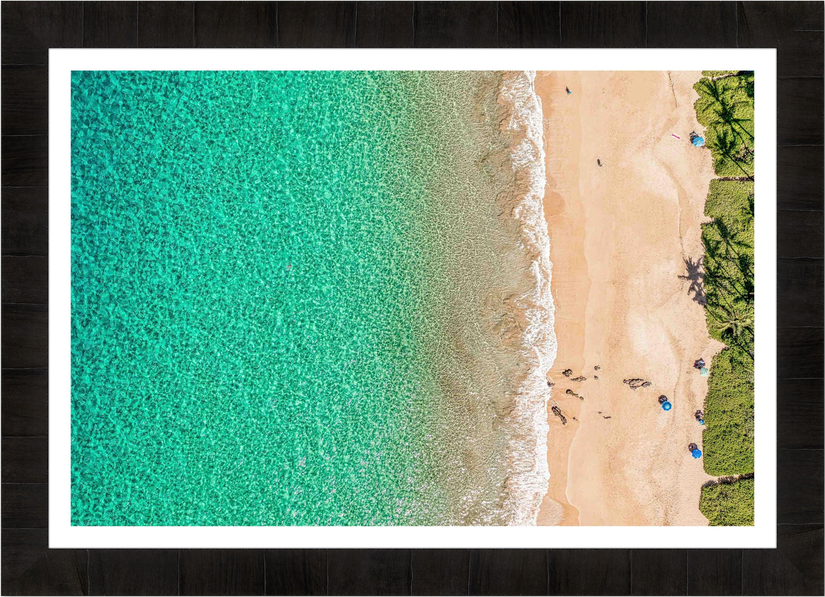 Kihei Maui White Sand Beach Luxury Fine Art Print | Life's a Beach