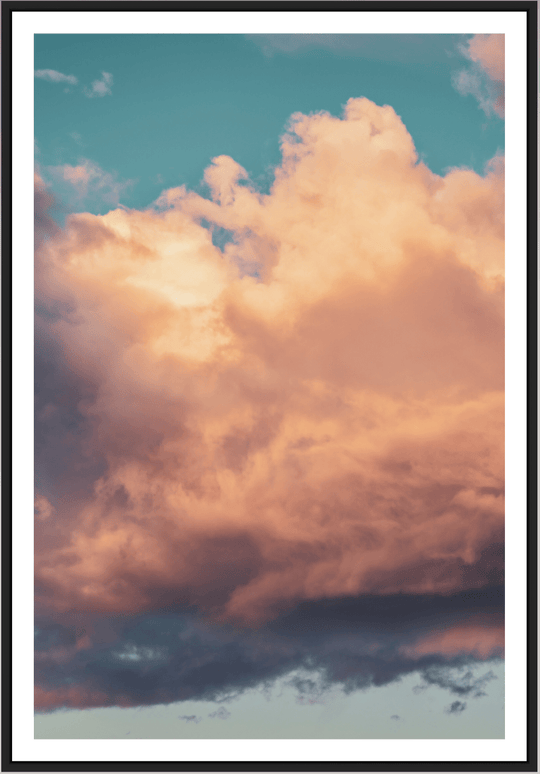 Maui Fine Art Collective Open Edition Acrylic / 40" x 60" / Black w/ Border Morning Radiance Morning Radiance | Majestic Cloud View Photography for Luxury Homes