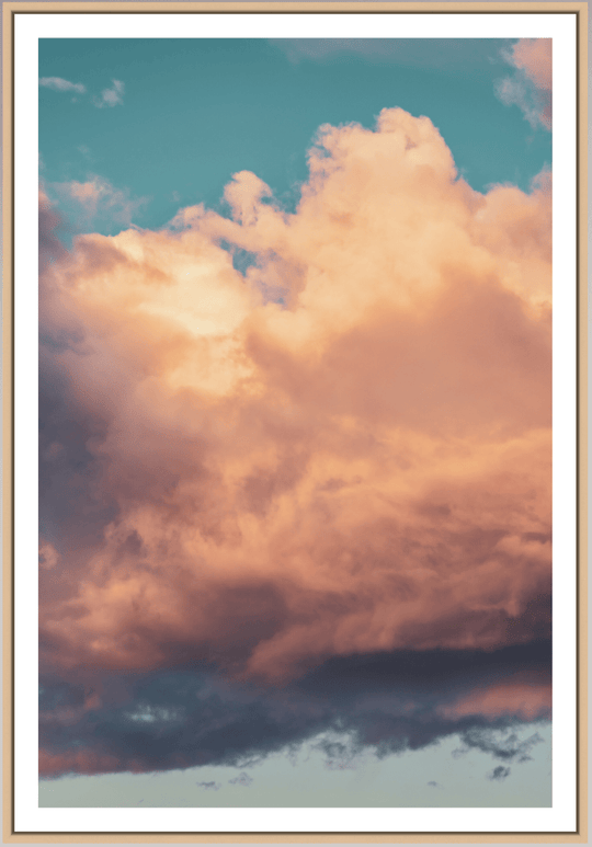 Maui Fine Art Collective Open Edition Acrylic / 40" x 60" / Natural w/ Border Morning Radiance Morning Radiance | Majestic Cloud View Photography for Luxury Homes