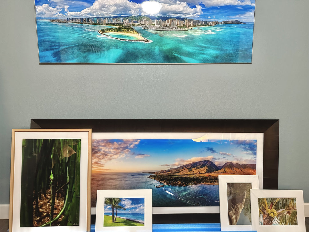 Artwork prepared for install at Maui Medical Group urgent care