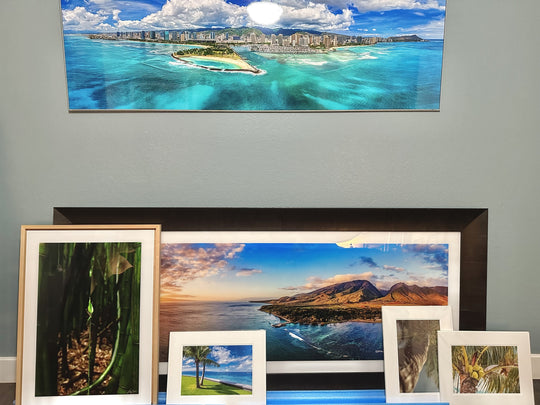 Artwork prepared for install at Maui Medical Group urgent care