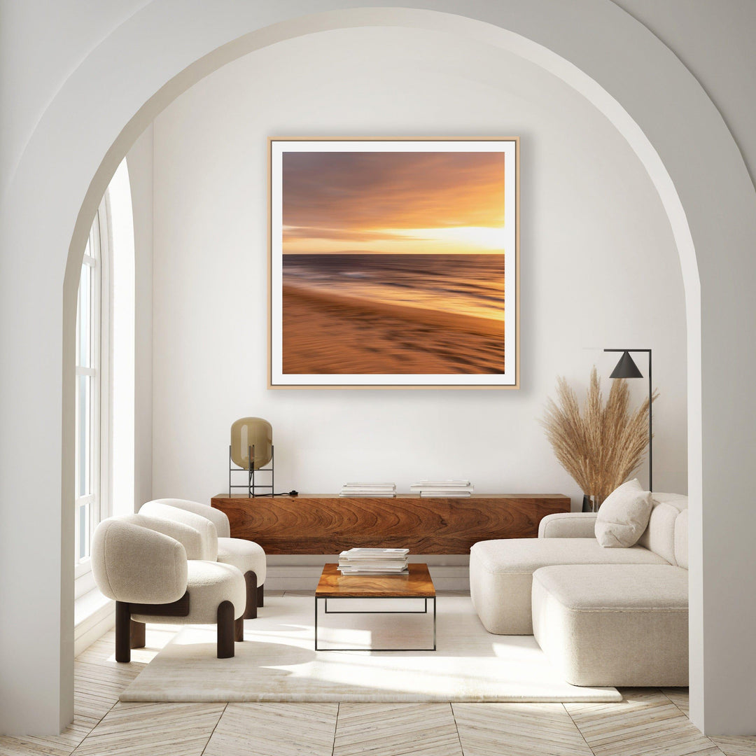 Maui Mirage - Maui Fine Art Collective - 3500-5500, 800-3500, Abstract, Acrylic, Artwork, beach, Best Moments, Best Sellers, Best Wall Artwork, Canvas, clouds, Hawaii, Island, kihei, Lance Ehrecke, maui, Maui Hawaii Fine Art Photography, Maui Hawaii Wall Art, Metal, New Moments, ocean, open-edition, orange, over-5500, pastel, Prints, sand, size-20-x-20, size-30-x-30, size-40-x-40, square, Sunset, Surf, Visual Artwork, Water, waves, White, yellow