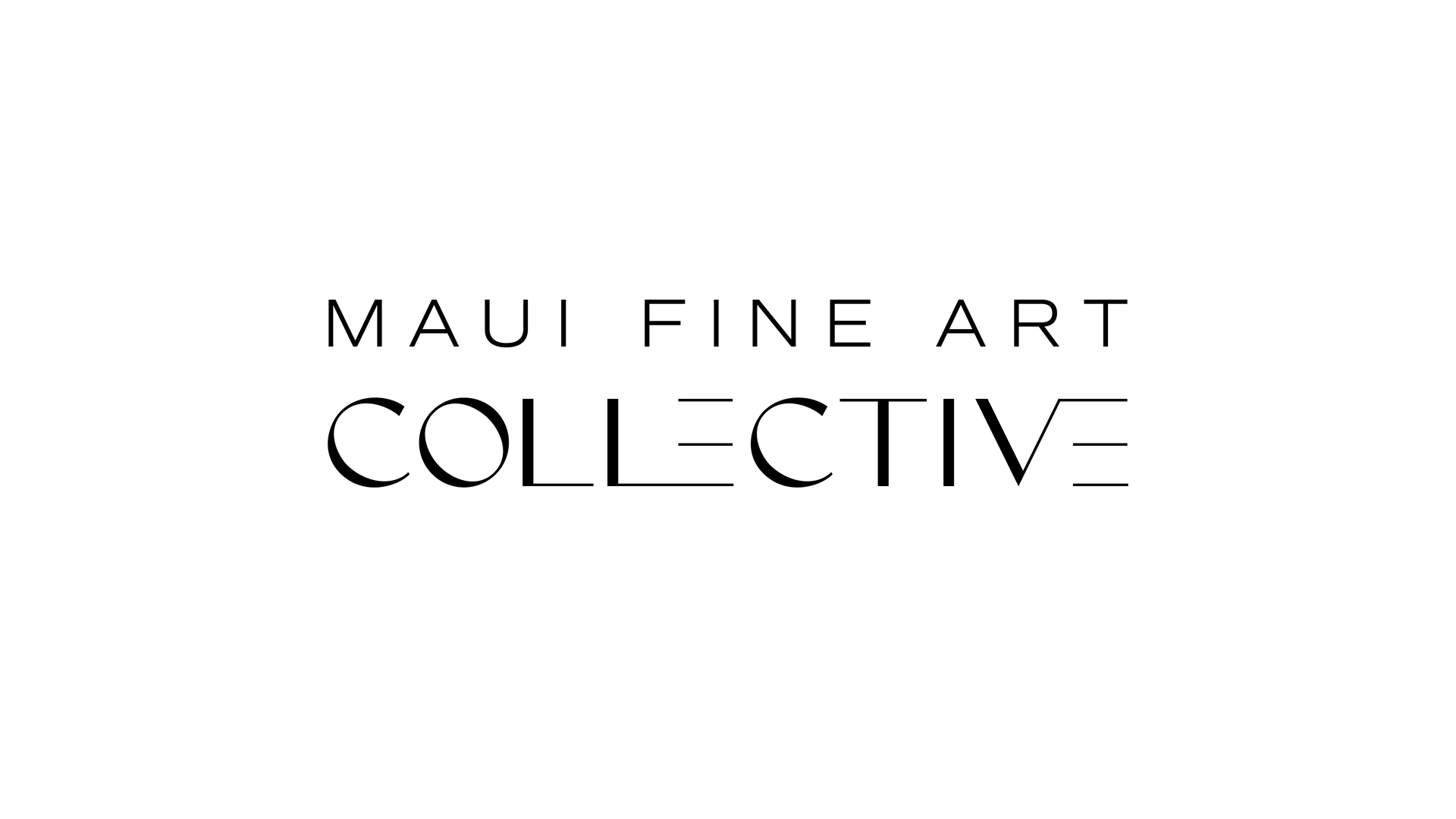 Maui Fine Art Collective wordmark