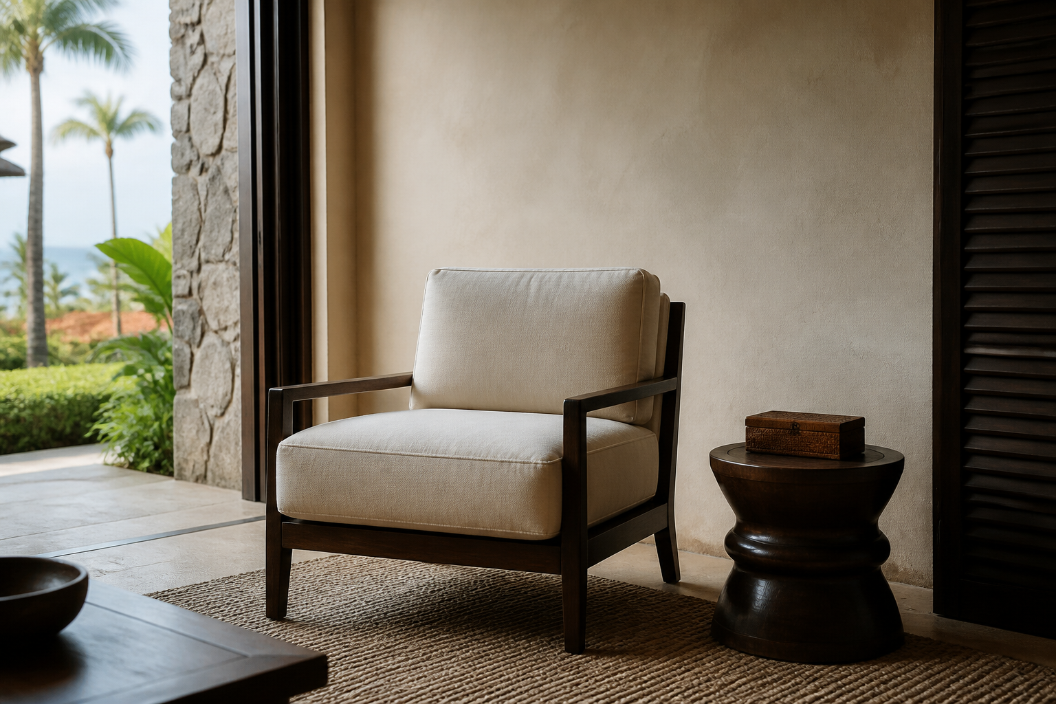 Hospitality, empty chair