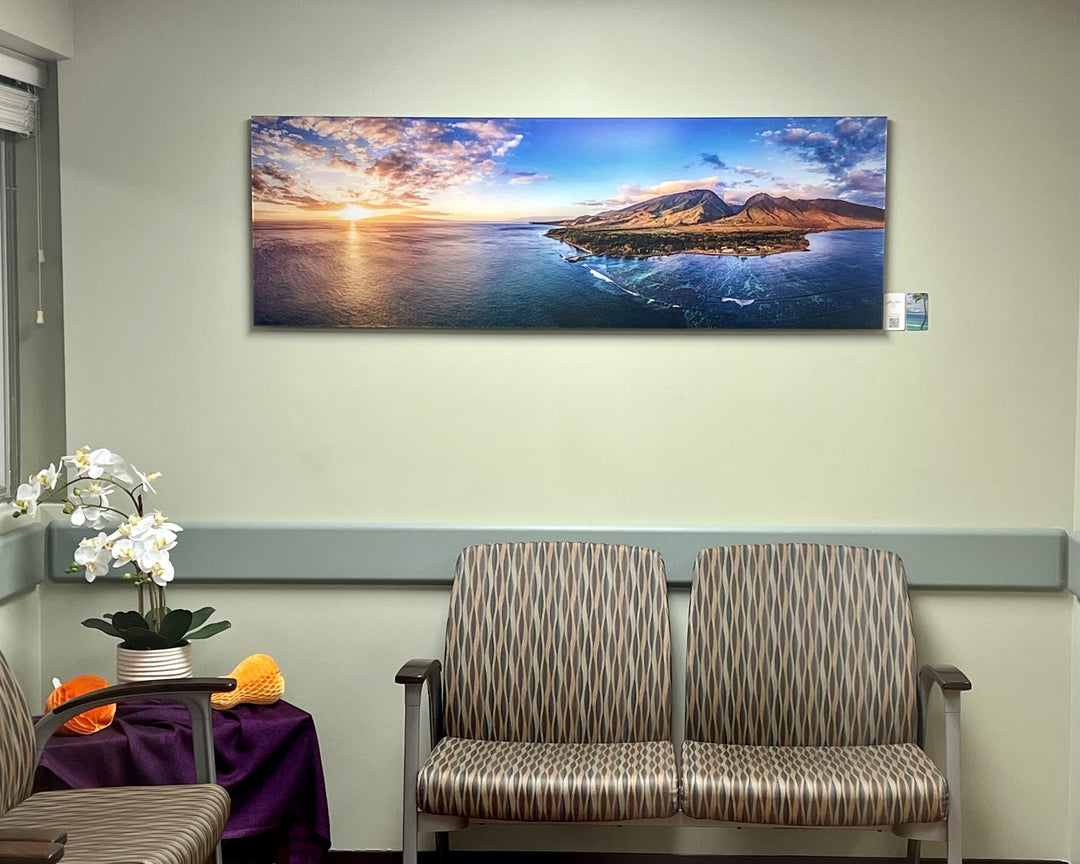 Olowalu Vibes at Maui Medical Group, surgery waiting area (alternate view)