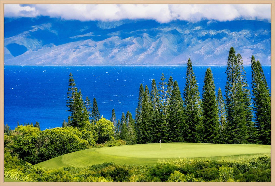 Serenade in the Sun - Maui Fine Art Collective - 3500-5500, 800-3500, Acrylic, Artwork, Best Wall Artwork, Canvas, Golf, Golf Course, Hawaii, Hole 12, horizontal, Island, Kapalua, Kapalua Golf, Lance Ehrecke, maui, Maui Hawaii Fine Art Photography, Maui Hawaii Wall Art, Metal, open-edition, over-5500, Plantation Course, Prints, size-16-x-24, size-24-x-36, size-40-x-60, Visual Artwork