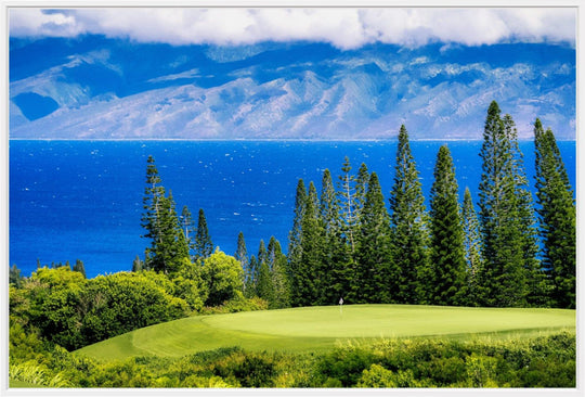 Serenade in the Sun - Maui Fine Art Collective - 3500-5500, 800-3500, Acrylic, Artwork, Best Wall Artwork, Canvas, Golf, Golf Course, Hawaii, Hole 12, horizontal, Island, Kapalua, Kapalua Golf, Lance Ehrecke, maui, Maui Hawaii Fine Art Photography, Maui Hawaii Wall Art, Metal, open-edition, over-5500, Plantation Course, Prints, size-16-x-24, size-24-x-36, size-40-x-60, Visual Artwork