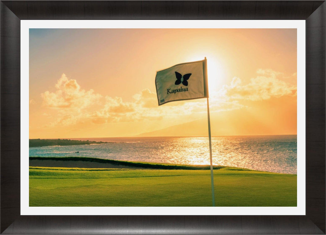 Sunset Reverie - Maui Fine Art Collective - 3500-5500, 800-3500, Acrylic, Artwork, Bay Course, Best Wall Artwork, Canvas, Golf, Golf Course, Hawaii, Hole 17, horizontal, Island, Kapalua, Kapalua Golf, Lance Ehrecke, maui, Maui Hawaii Fine Art Photography, Maui Hawaii Wall Art, Metal, open-edition, over-5500, Prints, size-16-x-24, size-24-x-36, size-40-x-60, Visual Artwork