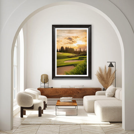 Sunset's Gateway - Maui Fine Art Collective - 3500-5500, 800-3500, Acrylic, Artwork, Best Wall Artwork, Canvas, Golf, Golf Course, Hawaii, Hole 1, Island, Kapalua, Kapalua Golf, Lance Ehrecke, maui, Maui Hawaii Fine Art Photography, Maui Hawaii Wall Art, Metal, open-edition, over-5500, Plantation Course, Prints, size-16-x-24, size-24-x-36, size-40-x-60, vertical, Visual Artwork