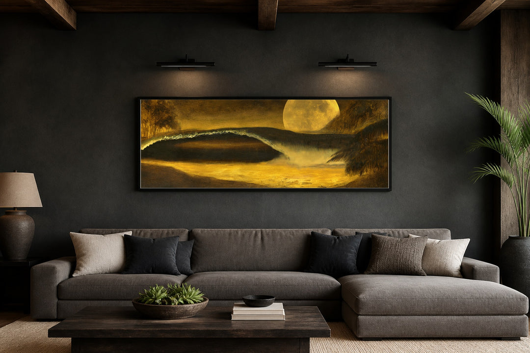 TEMPEST Art-in-Place — living room hang