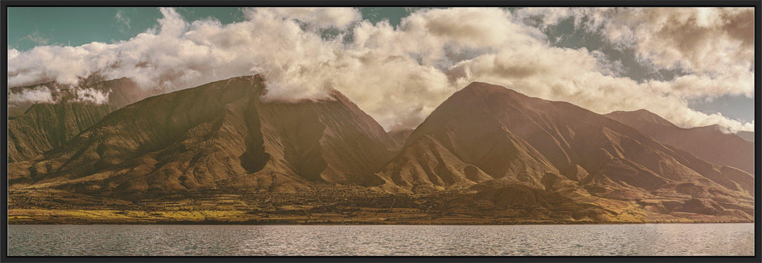 West Maui Mountain Majesty - Maui Fine Art Collective - 3500-5500, 800-3500, Acrylic, Artwork, Best Wall Artwork, Boat, Canvas, clouds, Coast, green, Hawaii, Island, lahaina, Lance Ehrecke, maui, Maui Hawaii Fine Art Photography, Maui Hawaii Wall Art, Metal, Moody, Mountains, New Moments, ocean, open-edition, over-5500, panoramic, Prints, size-20-x-60, size-30-x-90, Sunrise, Visual Artwork, Water, waves, White, yellow