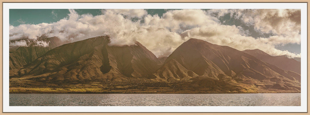 West Maui Mountain Majesty - Maui Fine Art Collective - 3500-5500, 800-3500, Acrylic, Artwork, Best Wall Artwork, Boat, Canvas, clouds, Coast, green, Hawaii, Island, lahaina, Lance Ehrecke, maui, Maui Hawaii Fine Art Photography, Maui Hawaii Wall Art, Metal, Moody, Mountains, New Moments, ocean, open-edition, over-5500, panoramic, Prints, size-20-x-60, size-30-x-90, Sunrise, Visual Artwork, Water, waves, White, yellow