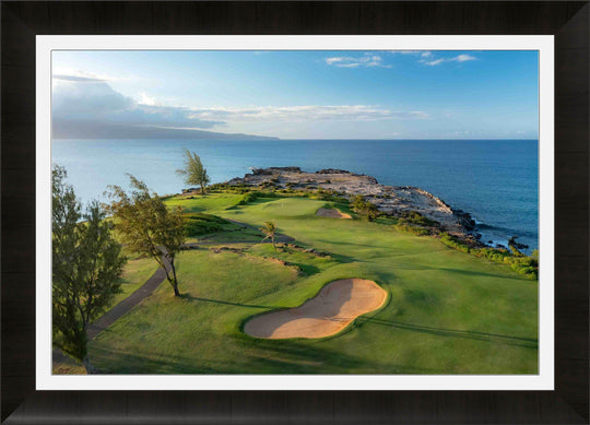 Whispers Of Kapalua - Maui Fine Art Collective - Acrylic, Artwork, Bay Course, Best Wall Artwork, blue, Canvas, clouds, Coast, Golf, Golf Course, green, Hawaii, Hole 16, horizontal, Island, Jared Johnson, Kapalua, Kapalua Golf, maui, Maui Hawaii Fine Art Photography, Maui Hawaii Wall Art, Metal, ocean, open-edition, Prints, rocks, size-16-x-24, size-24-x-36, size-40-x-60, Sunset, Trees, Water, waves, White